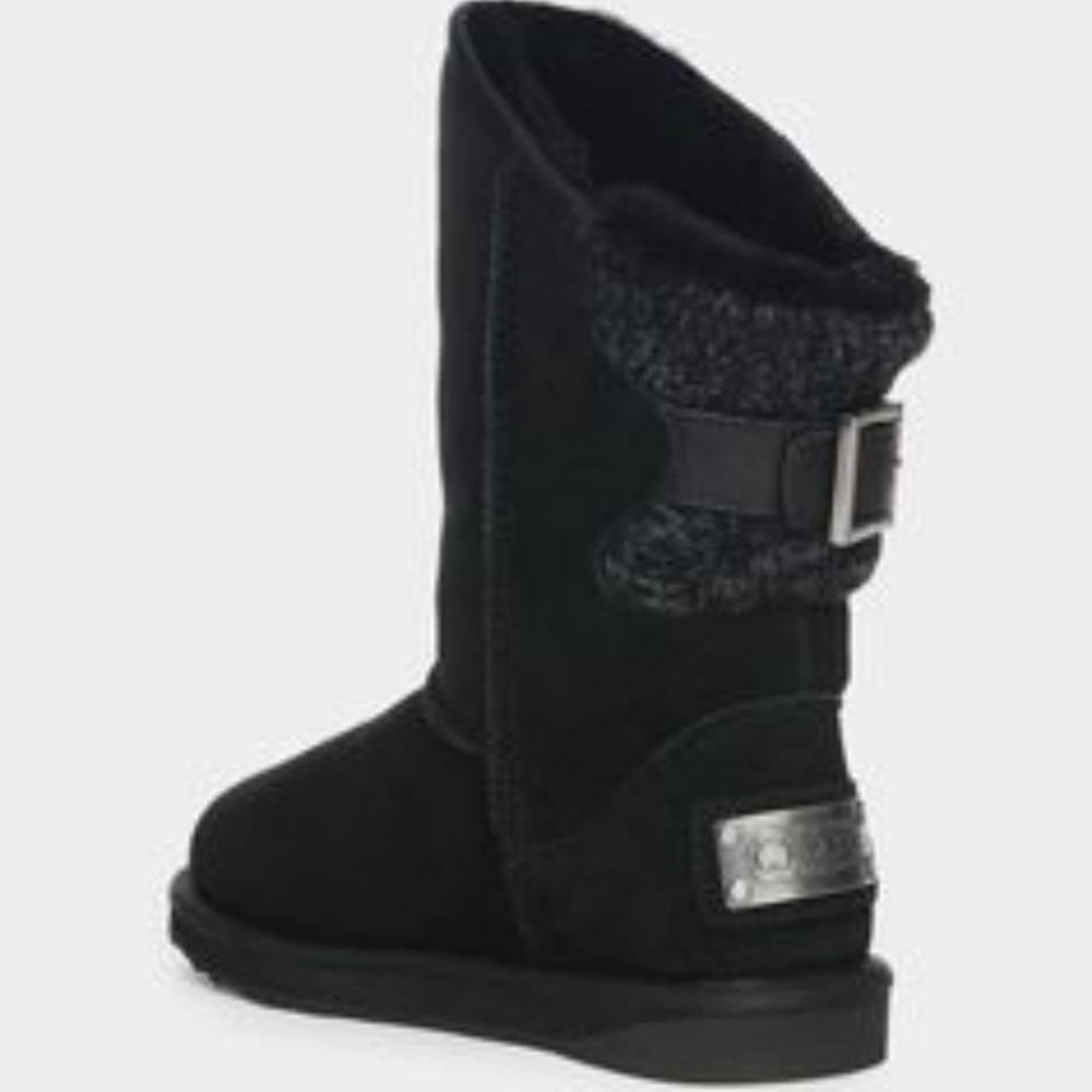 Australia Luxe Collective Spartan Short Suede Boot Size 8 Designer Fur Shearling